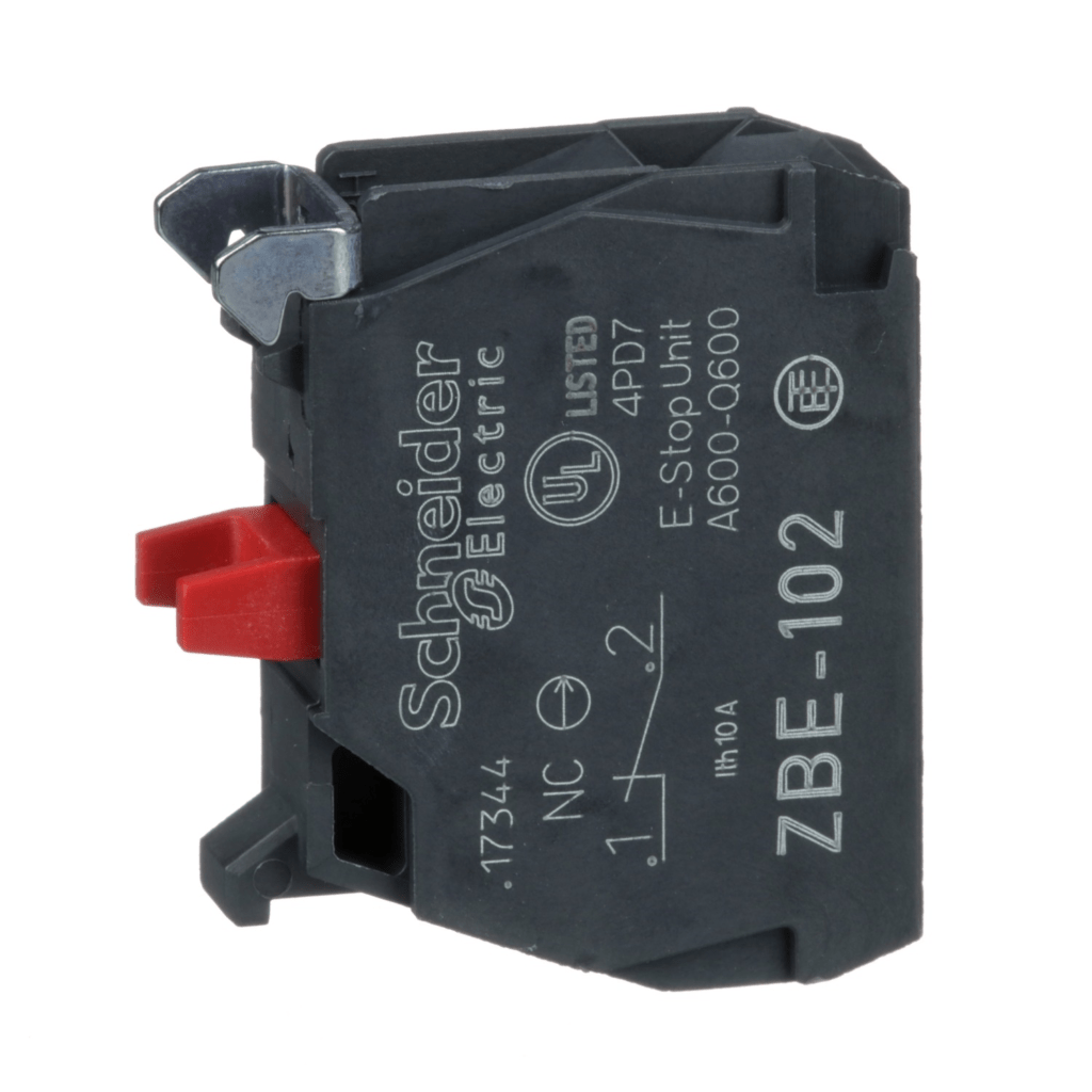 Bloco Contato Zbe102 Com 1nf Schneider | (51) 34394645