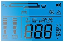 Display de LCD linha Amplon N